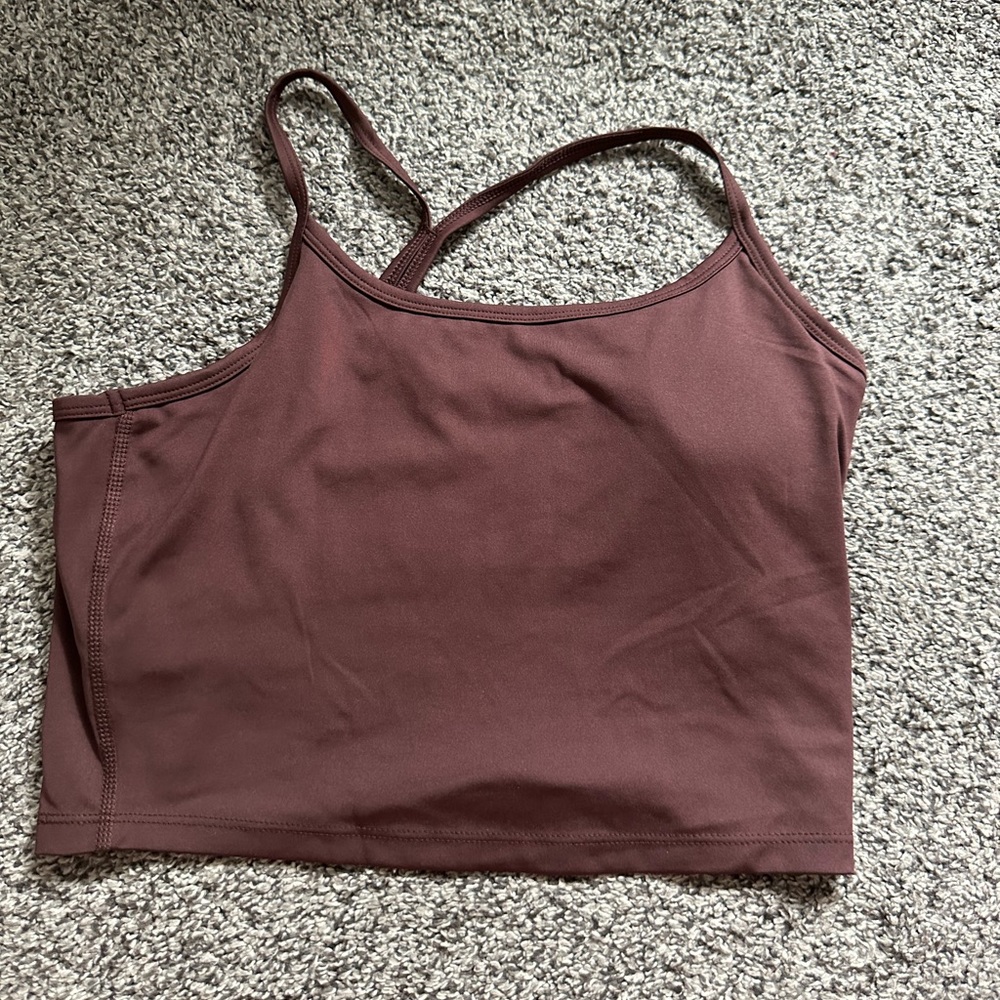 Brown women’s tank top
